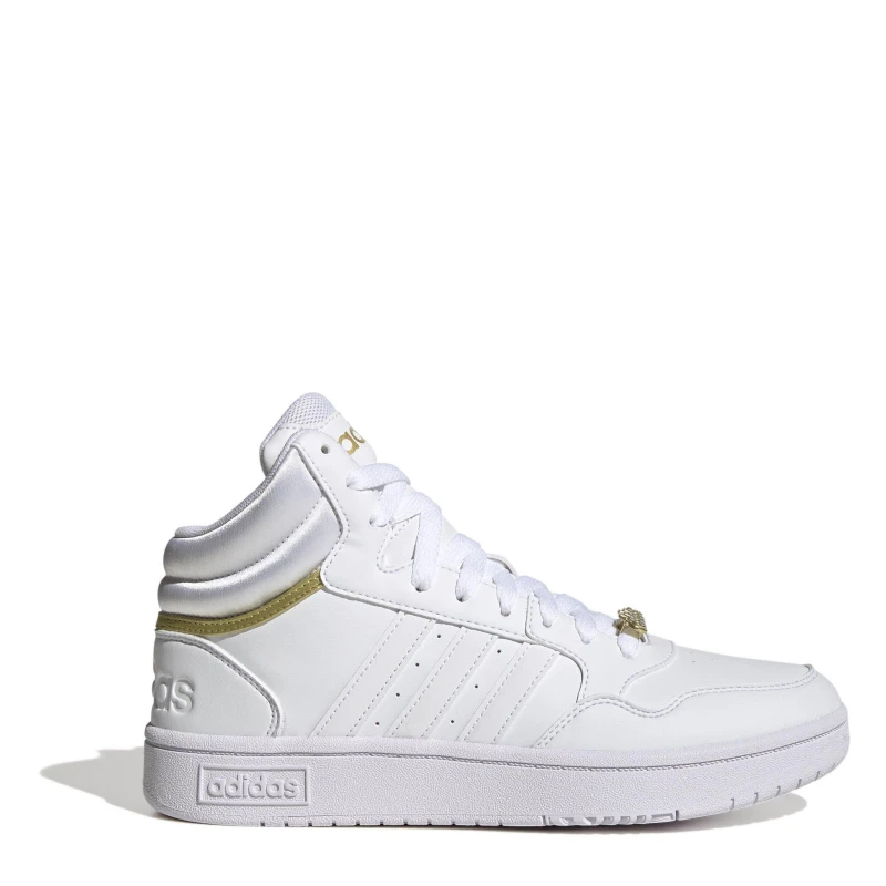 Image of adidas Hoops 3.0 Mid - White White 3.5