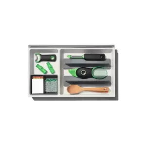 Image of OXO Good Grips Large Expandable Kitchen Tool Drawer Organizer, White