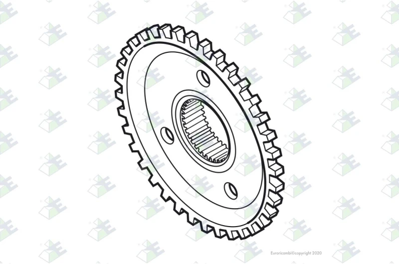 Image of Euroricambi 74530939 Synchronizer Ring, manual transmission Synchronizer Ring,manual transmission (3708)