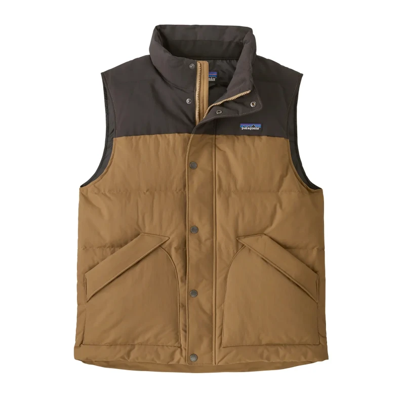 Image of Sleeveless Puffer Jacket Patagonia Downdrift Marron Male L