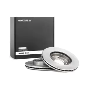 Image of RIDEX Brake disc 82B0044 Brake rotor,Brake discs VW,AUDI,SEAT,GOLF III (1H1),GOLF II (19E, 1G1),GOLF I Cabriolet (155),Polo Coupe (86C, 80)