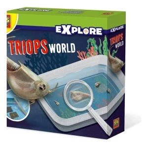 image of SES Creative - Childrens Explore Triops World Experiment Kit (Multi-colour)