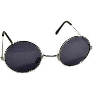 image of Hippie Round Glasses (Blue)