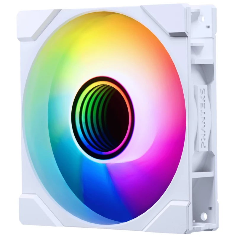 Image of Phanteks M25 Gen2 120mm Reversed Airflow DRGB PWM Fan - White - PH-F120M25R_G2_DWT01