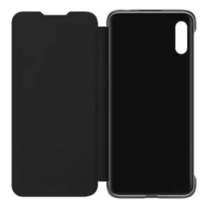 image of Huawei Y6 Protective Flip Cover Case Compatible for Huawei Y6 (2019) Black