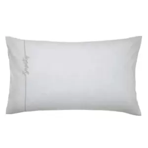 Image of Katie Piper Serenity Affirmation Embroidered Standard Pcase - White