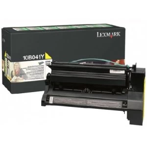 Image of Lexmark 10B041Y Yellow Laser Toner Ink Cartridge