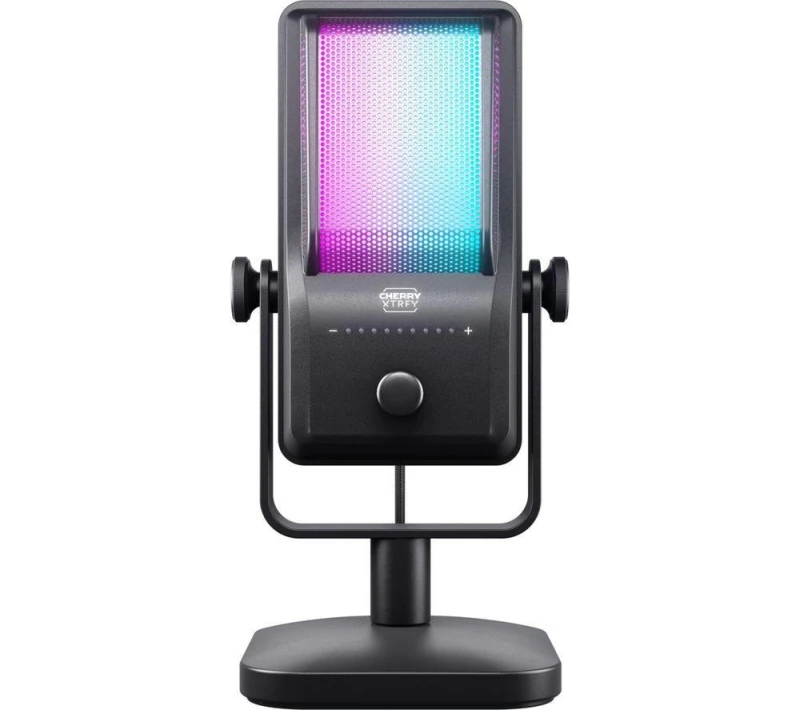 Image of CHERRY XTRFY NGALE R USB Microphone - Black 7340086913058