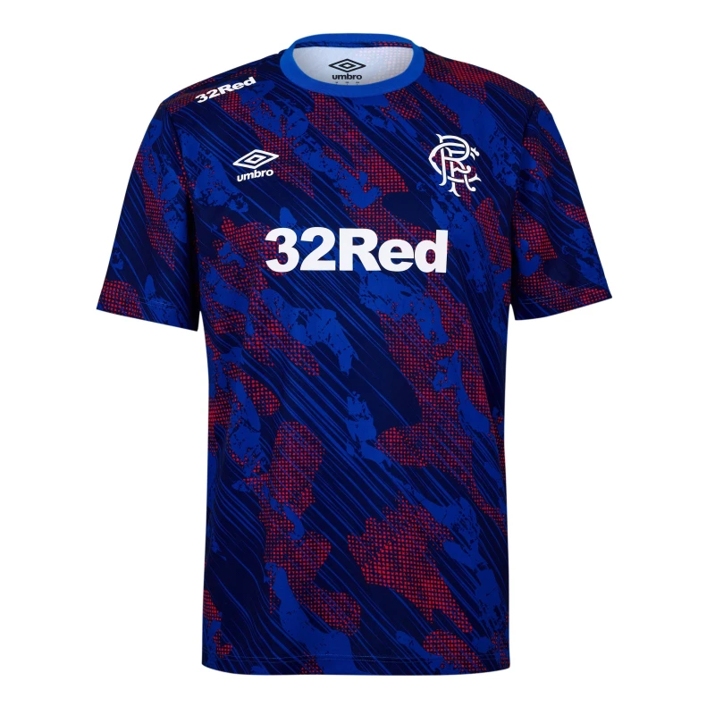 Image of Umbro Umbro RFC PM T-Shirt Sn62 Blue/Red male Small