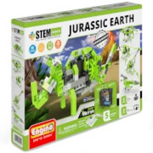 image of Engino Stem Heroes Jurassic Earth Motorized Vehicles