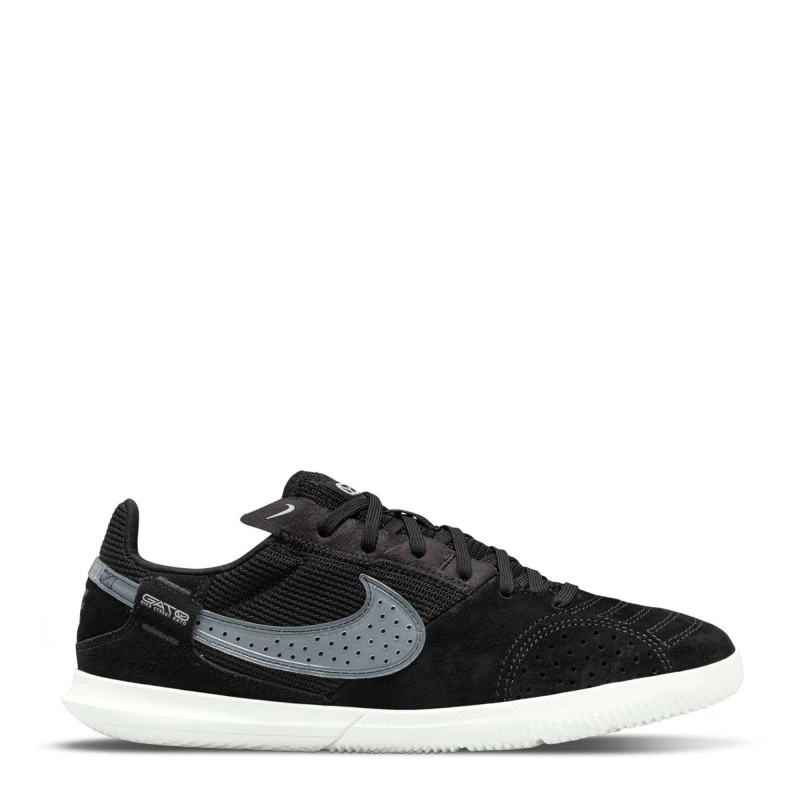 Image of Nike Streetgato Indoor Football Boots Juniors Black/White male 2 (34)