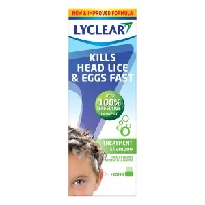 Image of Lyclear Shampoo with Comb 200ml