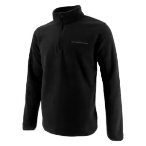 Image of Caterpillar Mens Quarter Zip Micro Fleece Jacket 2X Large