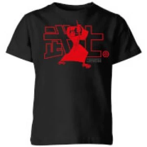 image of Samurai Jack Way Of The Samurai Kids T-Shirt - Black - 11-12 Years