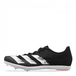Image of adidas All Round Star Junior Boys Track Running Shoes - Black/White