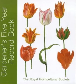Image of The Rhs Five Year Gardeners Record Book by Brent Elliott Hardback