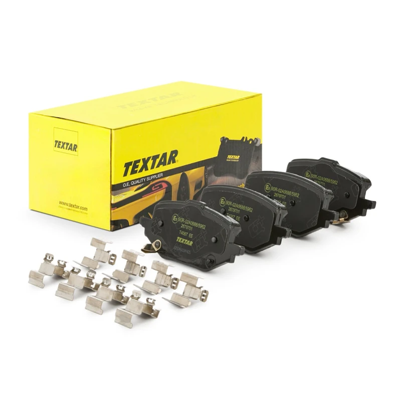 Image of Brake pad set TEXTAR 2679701