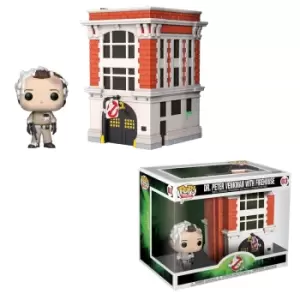 Ghostbusters Peter with Firehouse Pop! Town