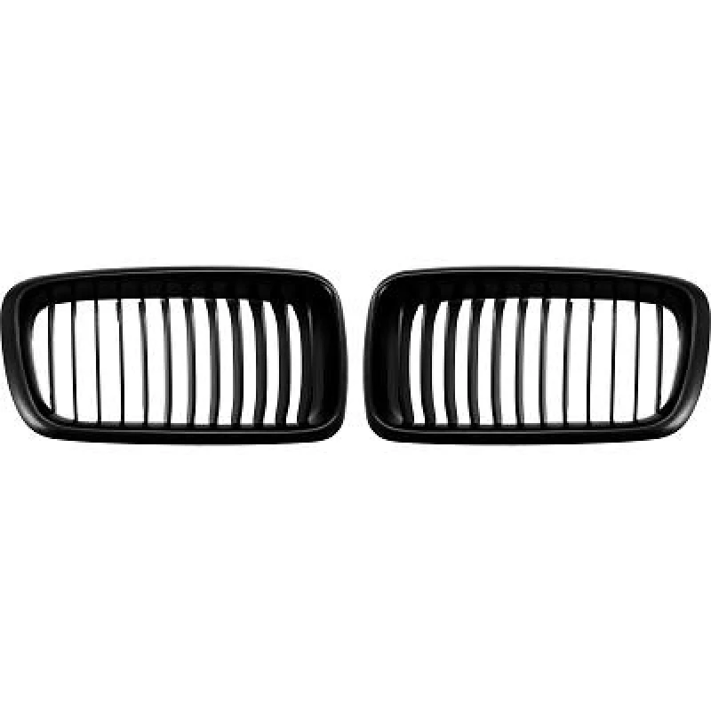 Image of DIEDERICHS 1242240 Radiator Grill HD Tuning matt Black Radiator Grille (472)