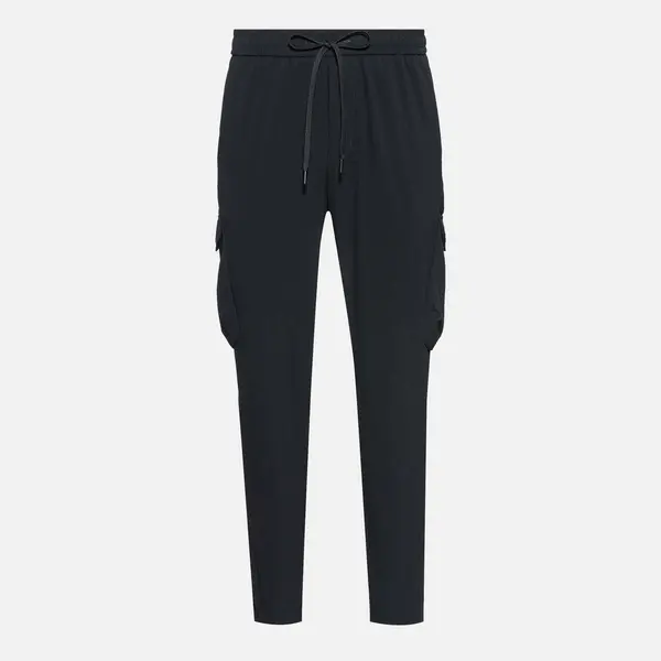 Image of BOSS Green T_Urbanex-Cargo1 Stretch-Jersey Cargo Trousers - IT 50/L Black Trousers male 50510780-001 L