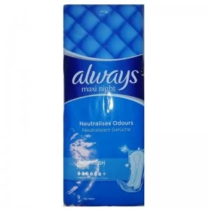 image of Always Maxi Night Towels x9