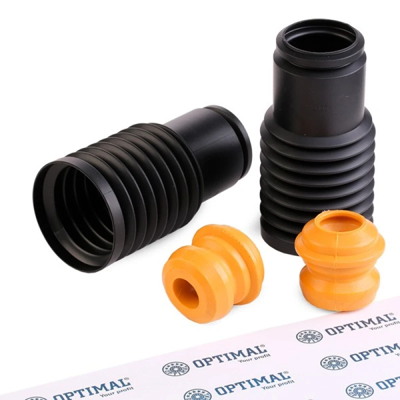 Image of OPTIMAL AK-735167 Shock Absorber Dust Cover Rear Axle Right, Thermoplast PU (Polyurethane), Thermoplast Dust Cover Kit,shock absorber (919)