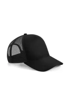 image of Suede Snapback Trucker Cap