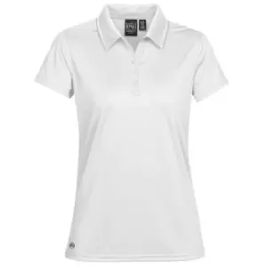 image of Stormtech Womens/Ladies Eclipse H2X-Dry Pique Polo (L) (White)