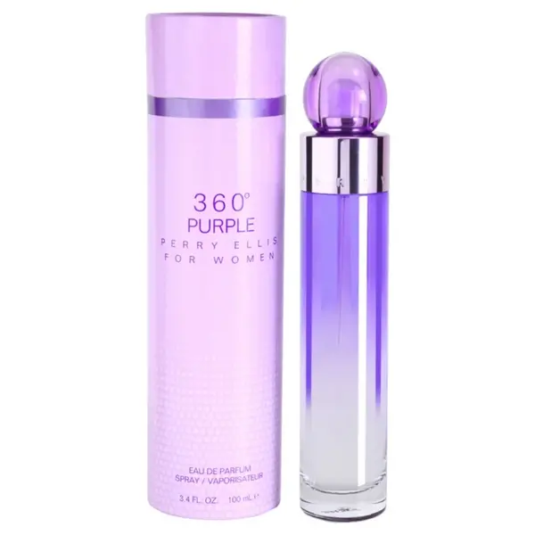 image of Perry Ellis 360 Purple Eau de Parfum For Her 100ml