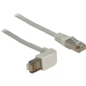 Image of Delock 83515 RJ45 Network cable, patch cable CAT 5e S/FTP 1m Grey