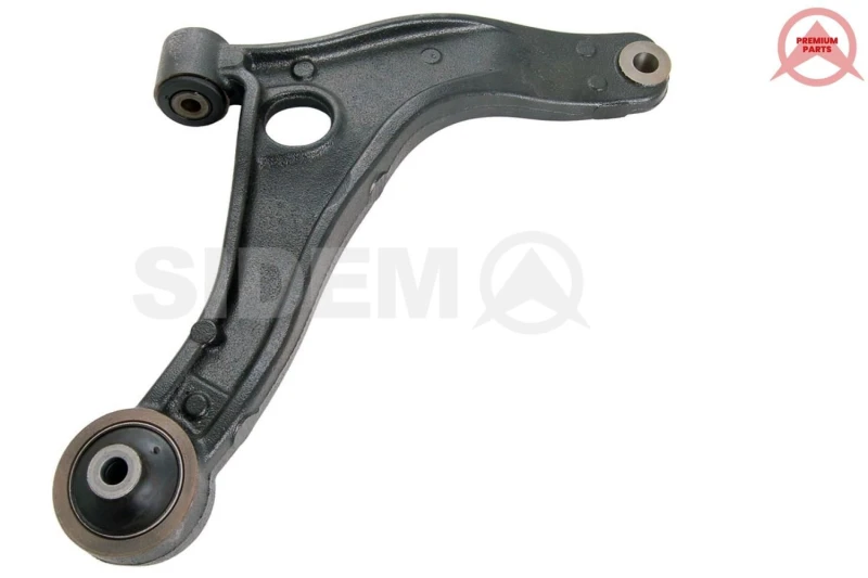 Image of SIDEM 5077 Suspension arm Control Arm, Grey Cast Iron, Front Axle Right Grey Cast Iron Track Control Arm (273)