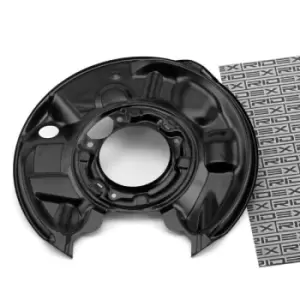 Image of RIDEX Brake Disc Back Plate 1330S0002 Rear Brake Disc Back Protection Plate,Rear Brake Disc Cover Plate MERCEDES-BENZ,C-Klasse Limousine (W203)