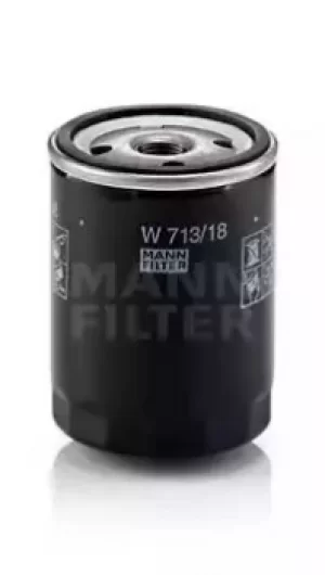 image of Oil Filter W713/18 By Mann