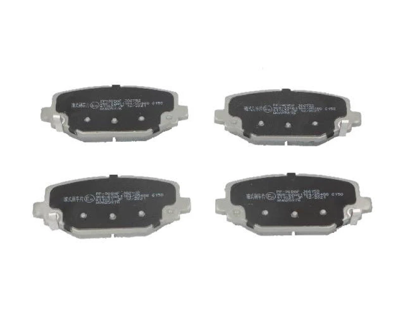 Image of ASHIKA 51-09-908 Brake pad set Rear Axle Brake Pad Set,disc brake (402)
