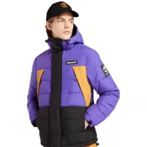 Image of Timberland Outdoor Archive Puffer Jacket For Men In Dark Blue Dark Blue, Size L
