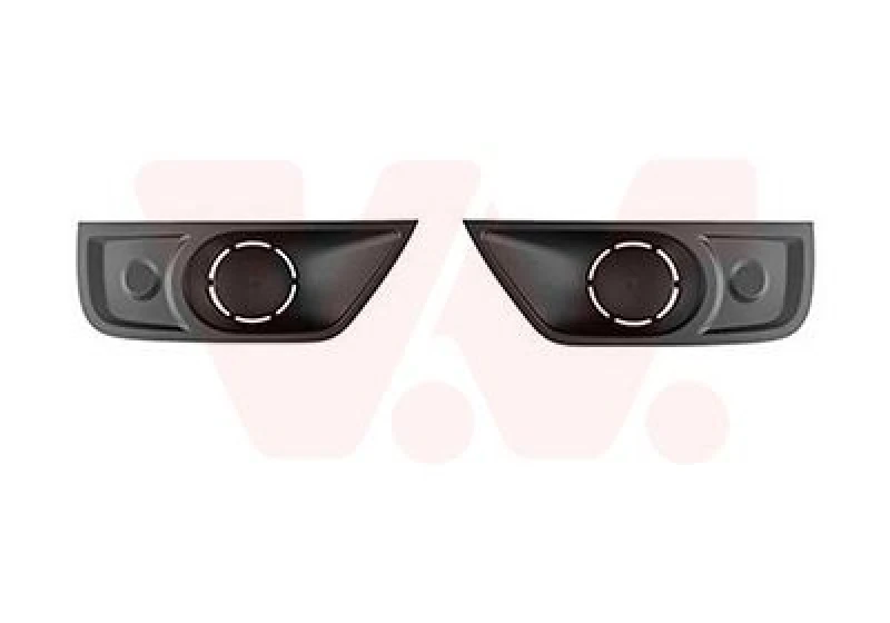 Image of VAN WEZEL Bumper grill VAN WEZEL 4399598
