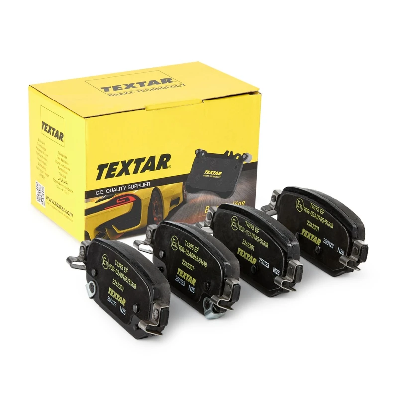 Image of Brake pad set TEXTAR 2262301