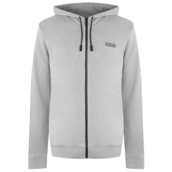 Image of HUGO Daple Zip Hoodie - Grey