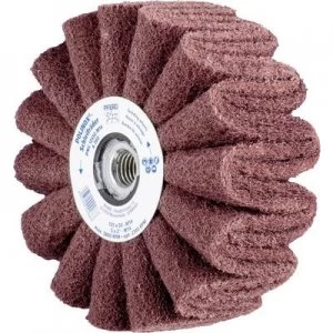 Image of PFERD 44642503 HORSE POLINOX grinding wheel with thread M 14 125 x 50 Mm corundum A 280 design PNG 125mm 2 pc(s)