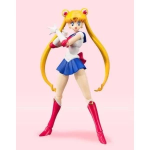 Image of Sailor Moon S.H. Figuarts Action Figure Sailor Moon Animation Color Edition 14 cm