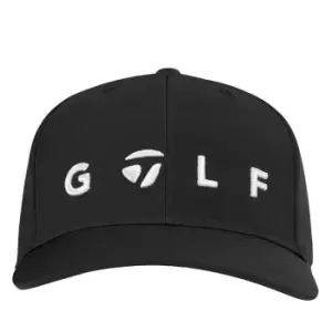 image of TaylorMade Golf Logo Cap Mens - Black