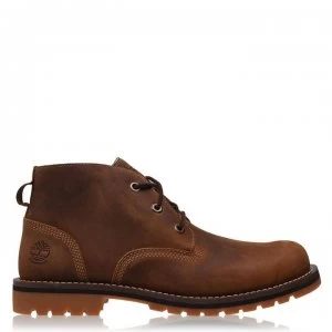 Image of Timberland Larchmont Waterproof Chukka Boots - Rust