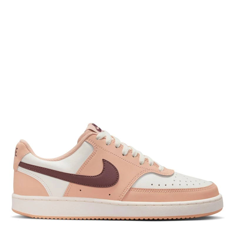 Image of Nike Court Vision Low Next Nature Trainers Shimmer/Sail female 7 (41)