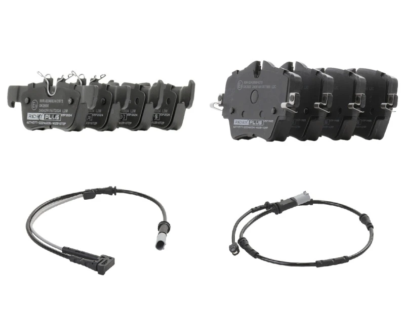 Image of RIDEX PLUS 402B1767P Brake pad set Brake Pad Set,disc brake (402)