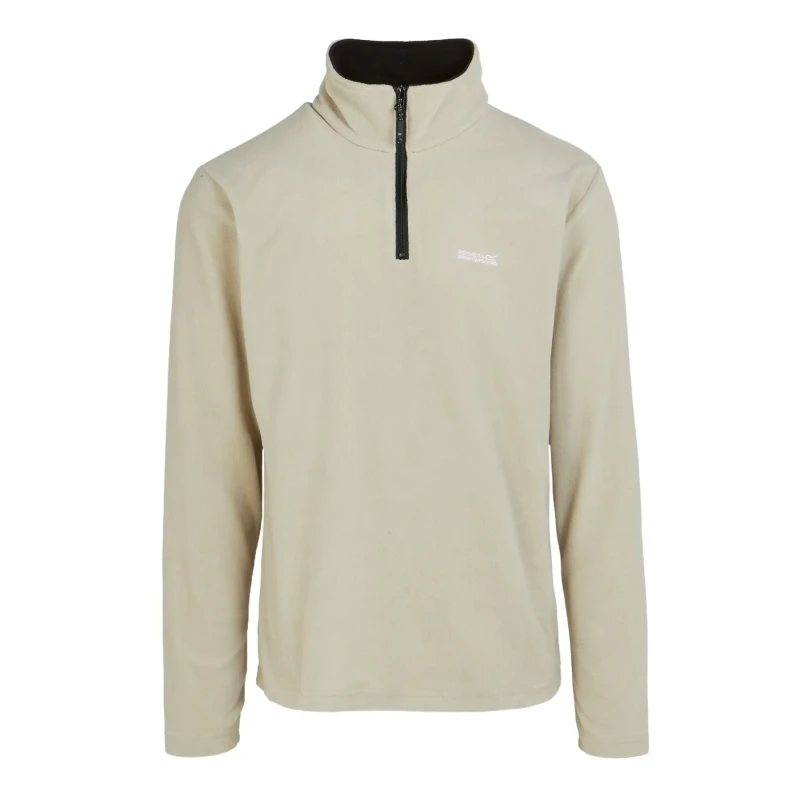 Image of Regatta Regatta Men 'Thompson' Lightweight Half Zip Fleece in Light Grey Size: 3X-Large Light Grey XXXL Male 5063019763583