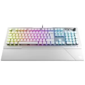 image of Roccat Vulcan 122 AIMO USB Gaming keyboard Backlit, Gel wrist support mat, Built-in user memory, Non-slip, USB port, Fully adjustable German, QWERTZ W