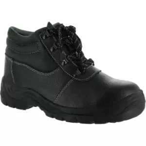 Image of Centek Safety FS330 Lace-Up Boot / Womens Boots / Safety Workwear (4 UK) (Black) - Black