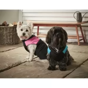 Image of Bunty Dog Puffer Jacket - Blue - X-Small