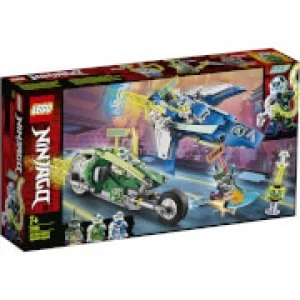 image of LEGO Ninjago: Jay and Lloyd's Velocity Racers (71709)