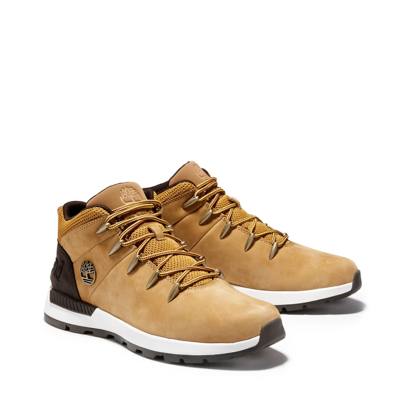 Image of Timberland Hiking Trainers Timberland Sprint Trekket Mid Marron Male 43